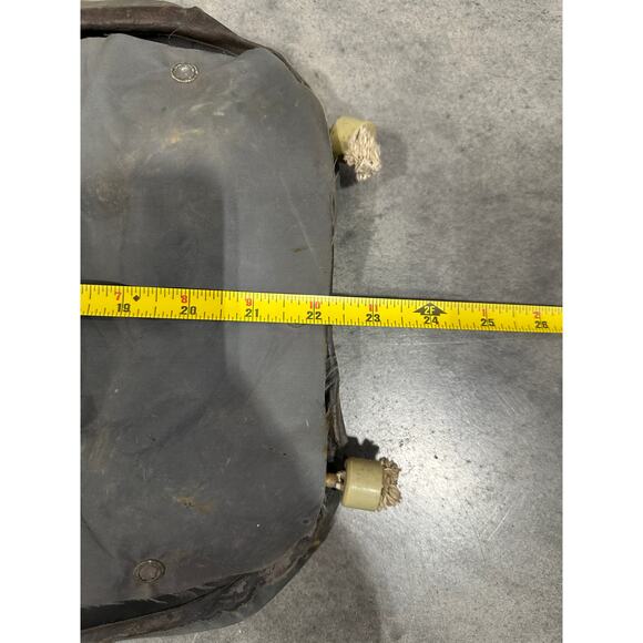 1951, US Navy, Korean War, Life Preserver, United States Rubber Co, Military - Picture 3 of 4